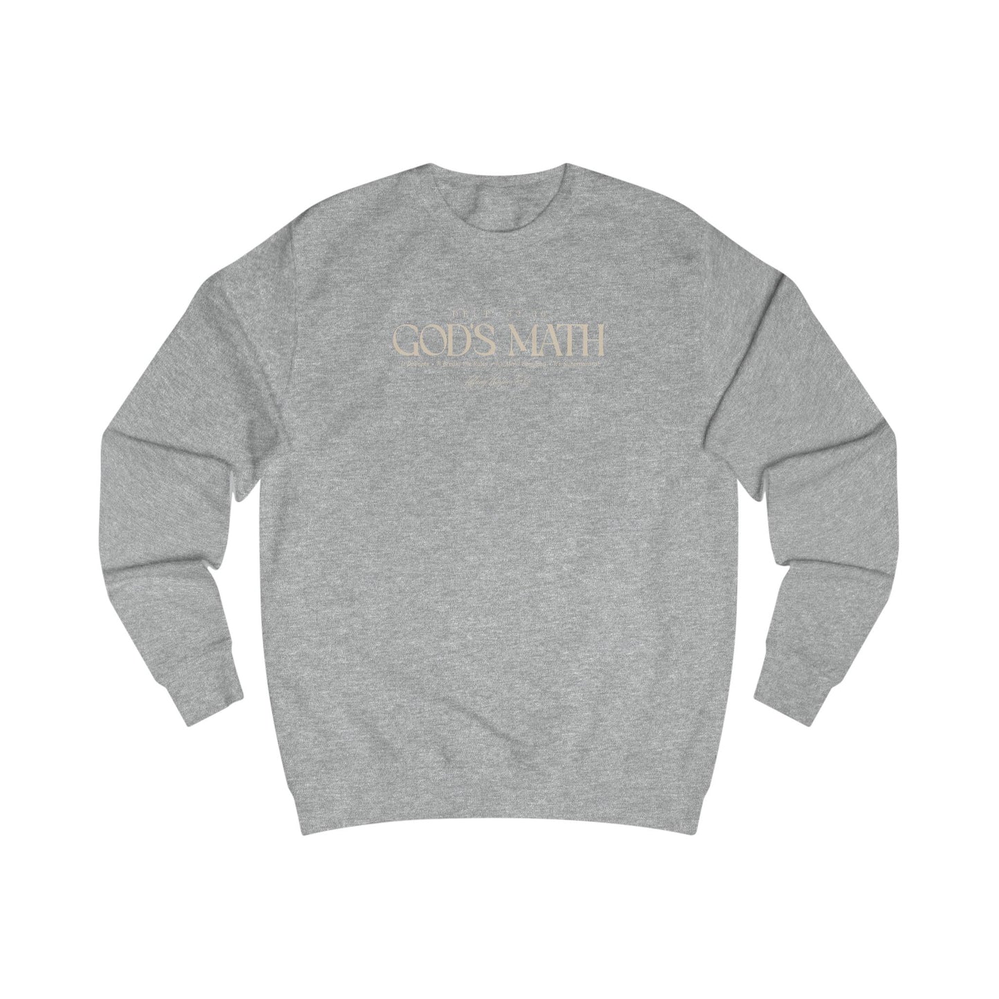 God's Math (Style 3) Cozy Unisex Sweatshirt