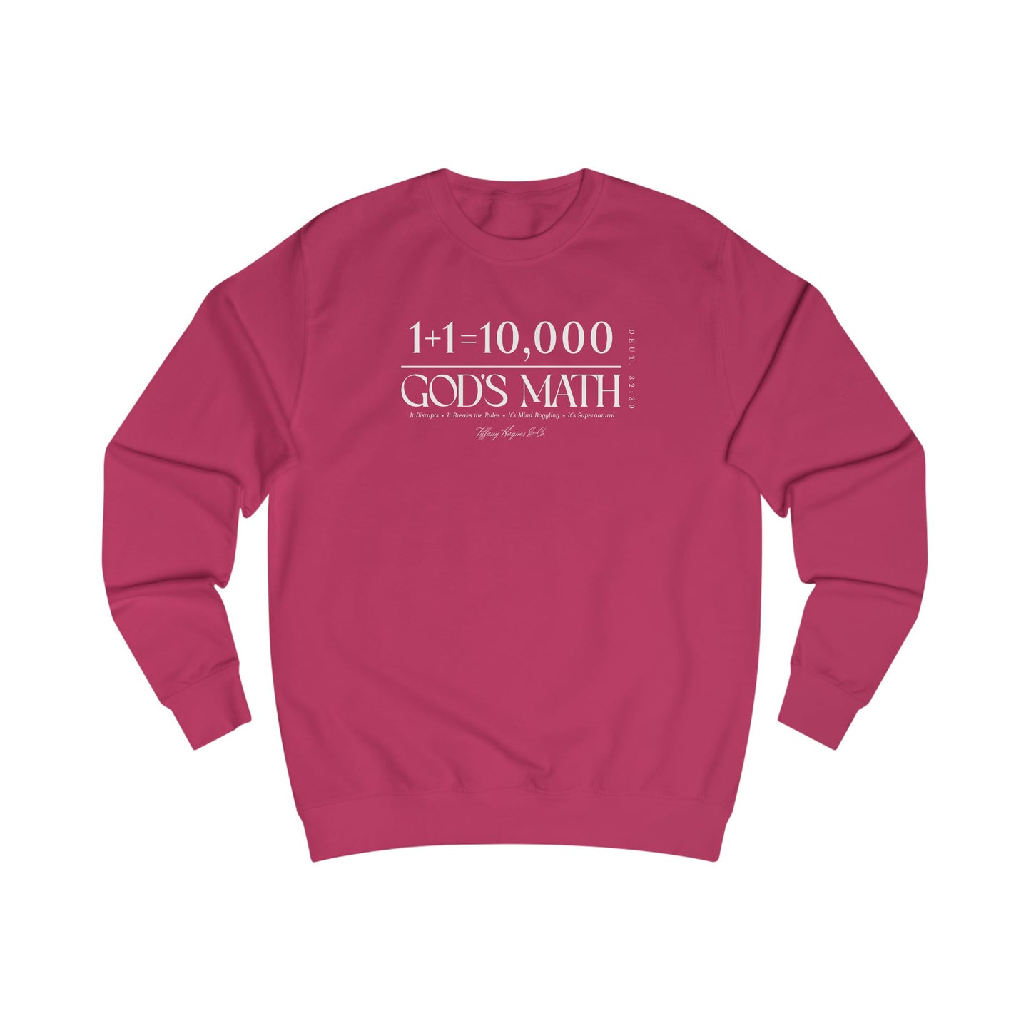 God's Math (Style 2) Cozy Unisex Sweatshirt