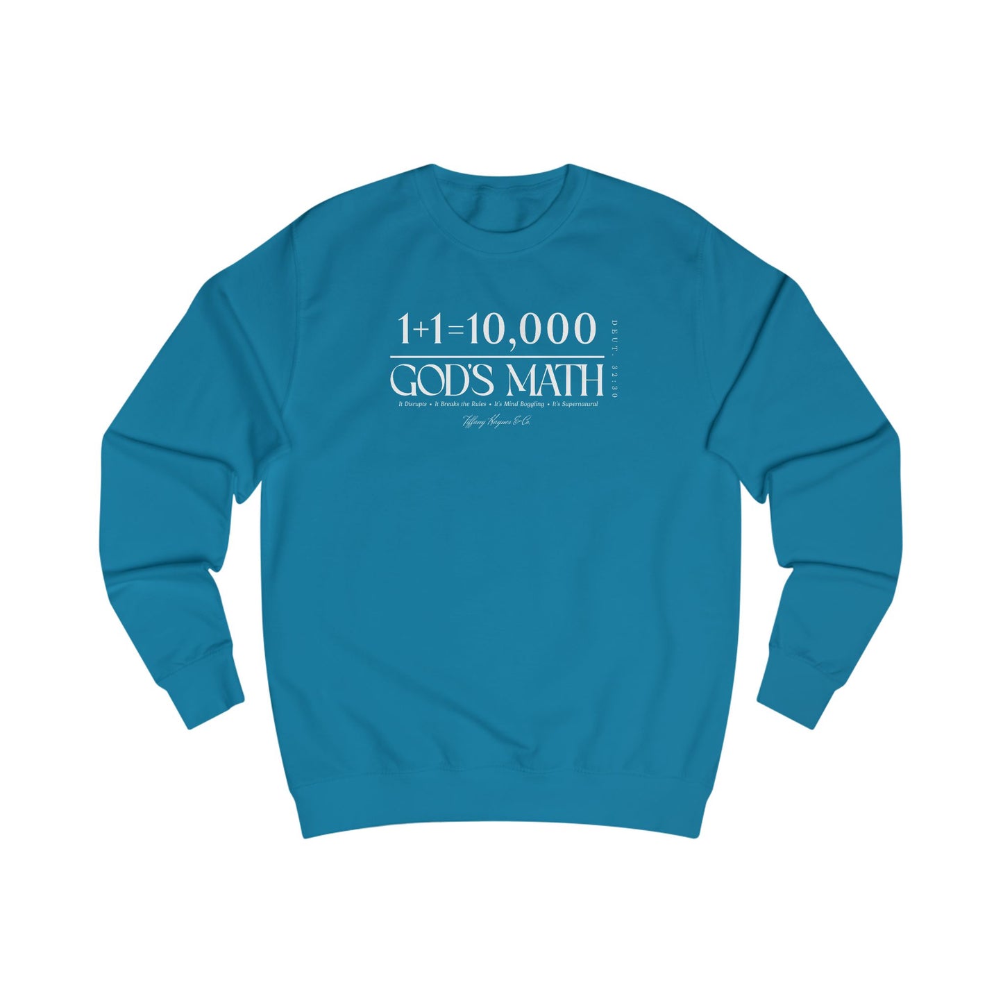 God's Math (Style 2) Cozy Unisex Sweatshirt