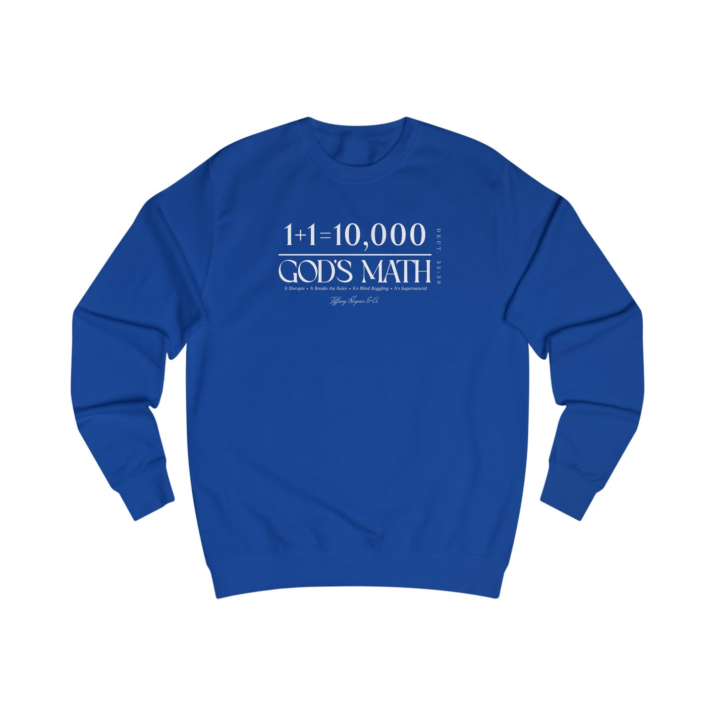 God's Math (Style 2) Cozy Unisex Sweatshirt