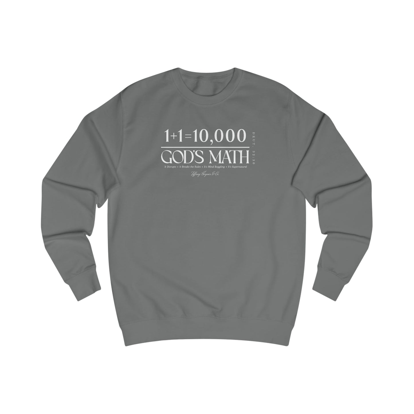 God's Math (Style 2) Cozy Unisex Sweatshirt