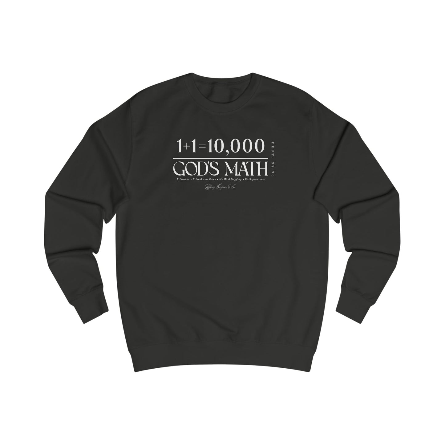 God's Math (Style 2) Cozy Unisex Sweatshirt
