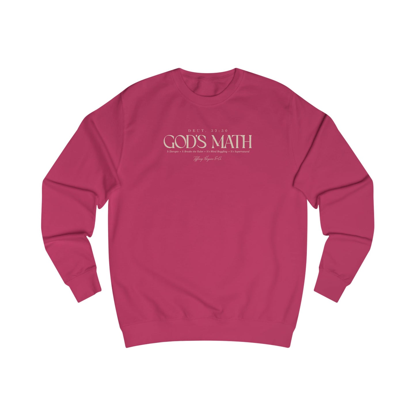 God's Math (Style 3) Cozy Unisex Sweatshirt