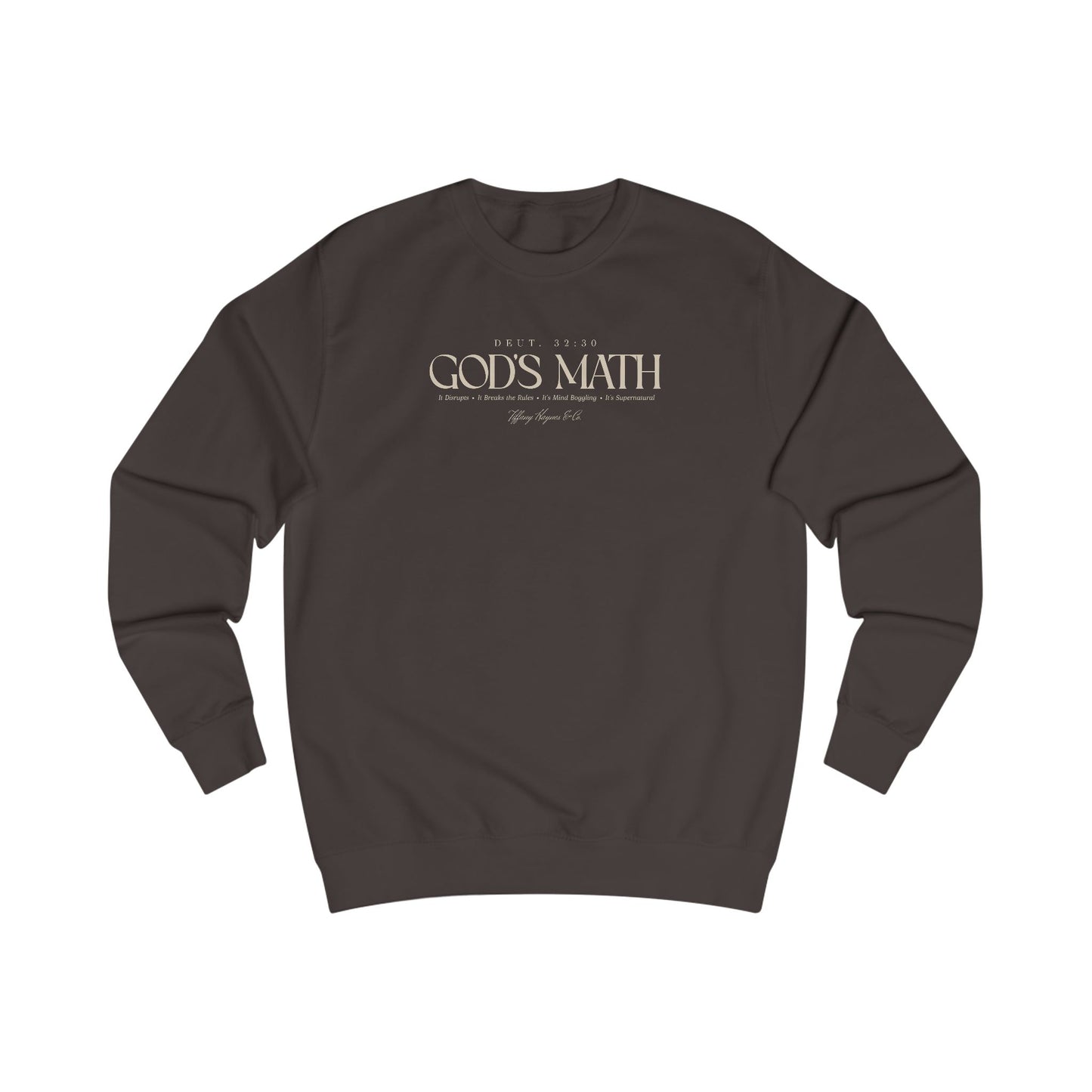God's Math (Style 3) Cozy Unisex Sweatshirt