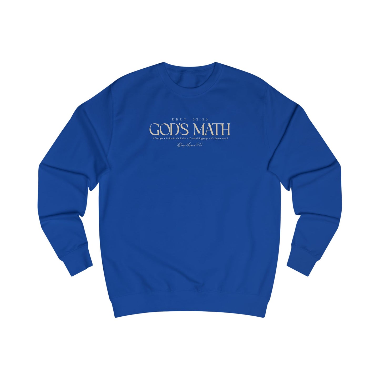 God's Math (Style 3) Cozy Unisex Sweatshirt