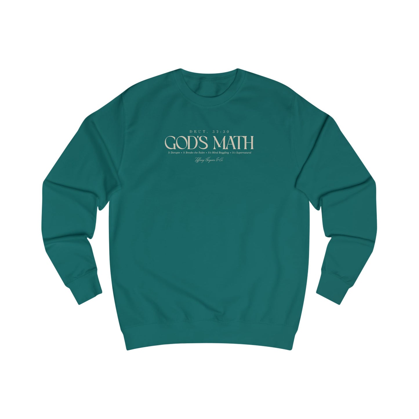 God's Math (Style 3) Cozy Unisex Sweatshirt