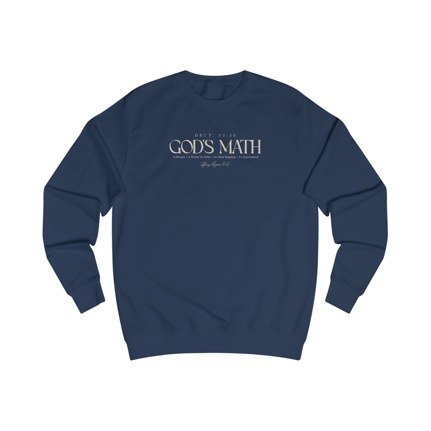 God's Math (Style 3) Cozy Unisex Sweatshirt