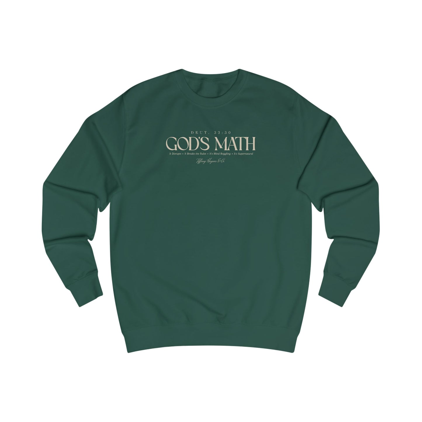 God's Math (Style 3) Cozy Unisex Sweatshirt
