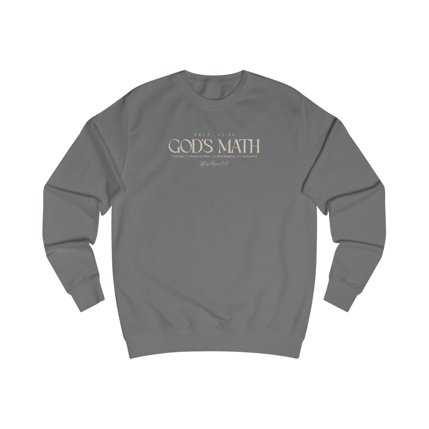 God's Math (Style 3) Cozy Unisex Sweatshirt