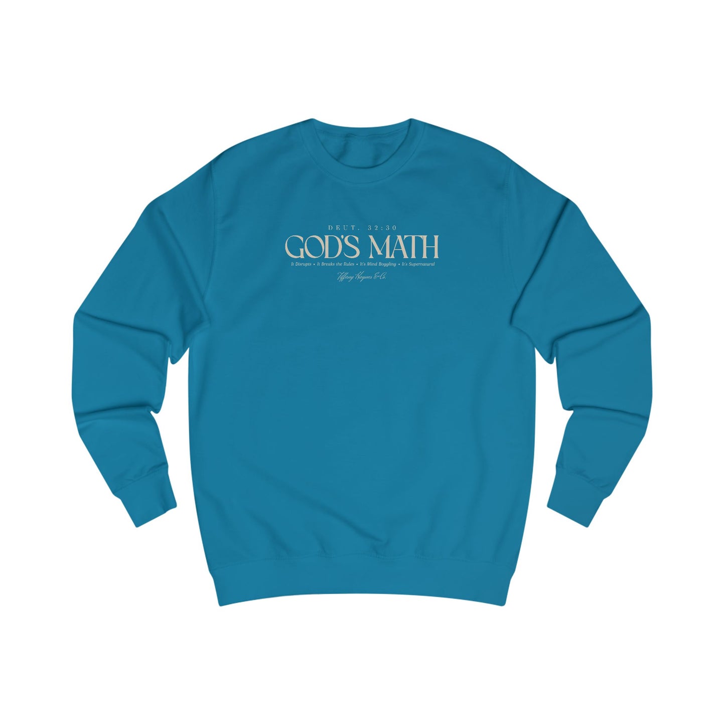 God's Math (Style 3) Cozy Unisex Sweatshirt