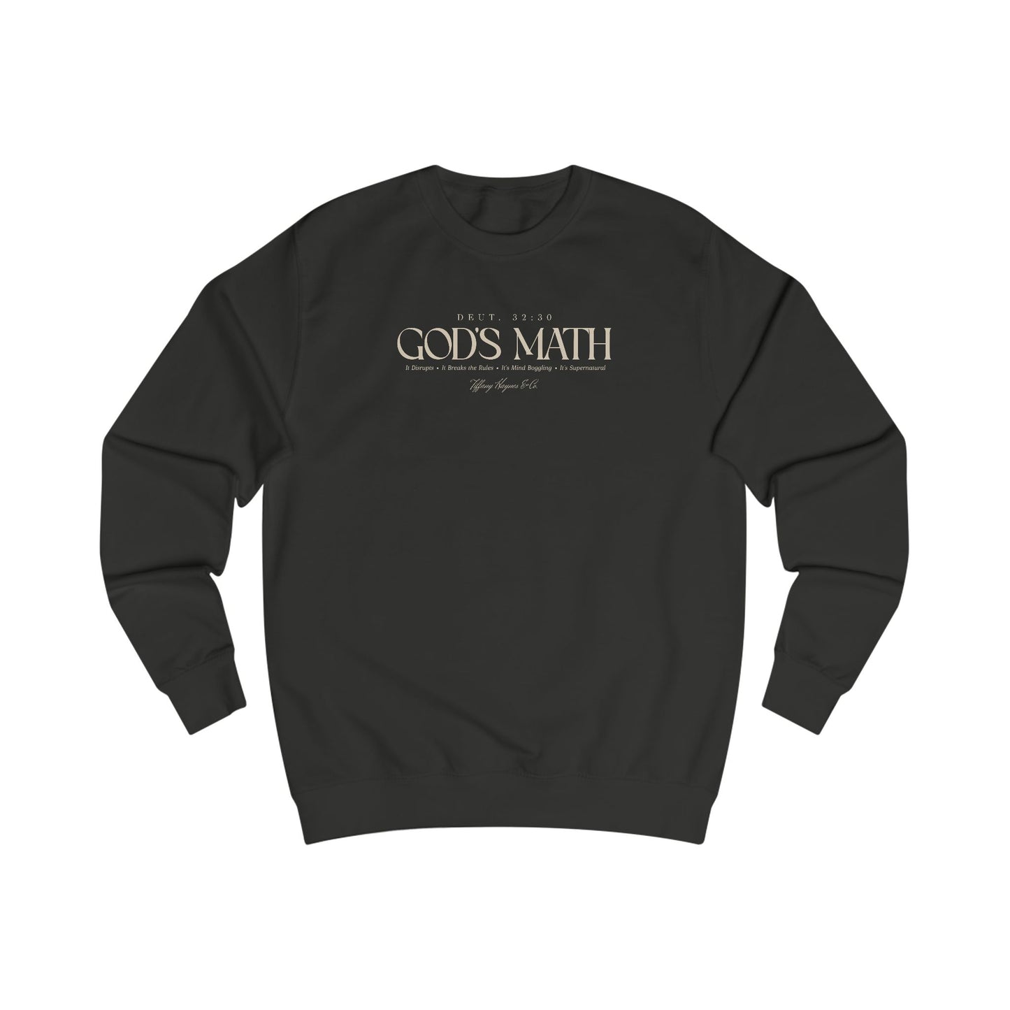 God's Math (Style 3) Cozy Unisex Sweatshirt