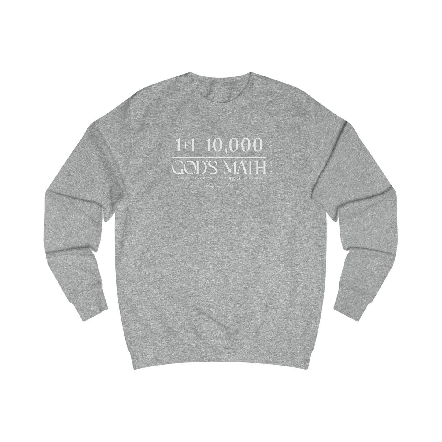 God's Math (Style 2) Cozy Unisex Sweatshirt