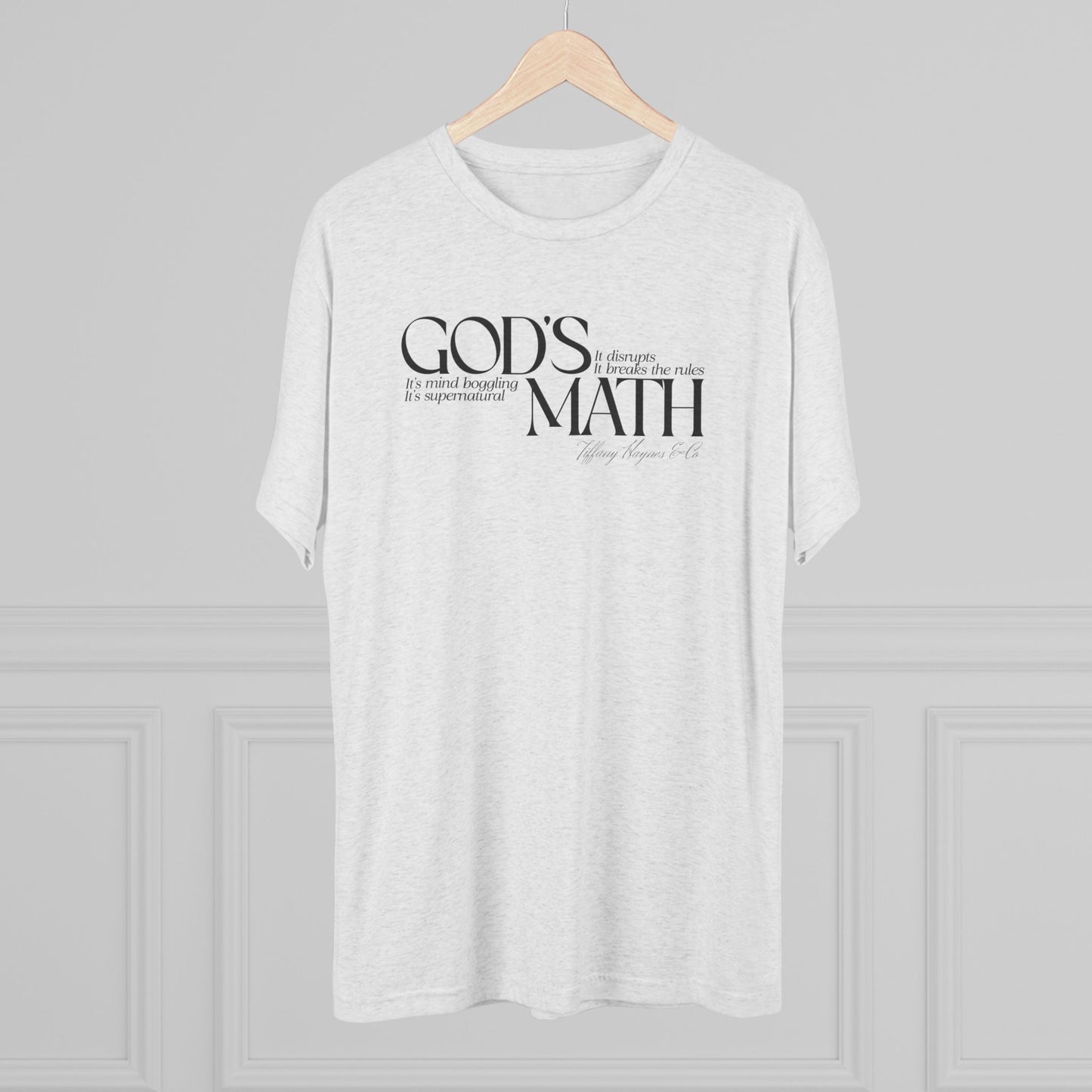 God's Math | Black Logo