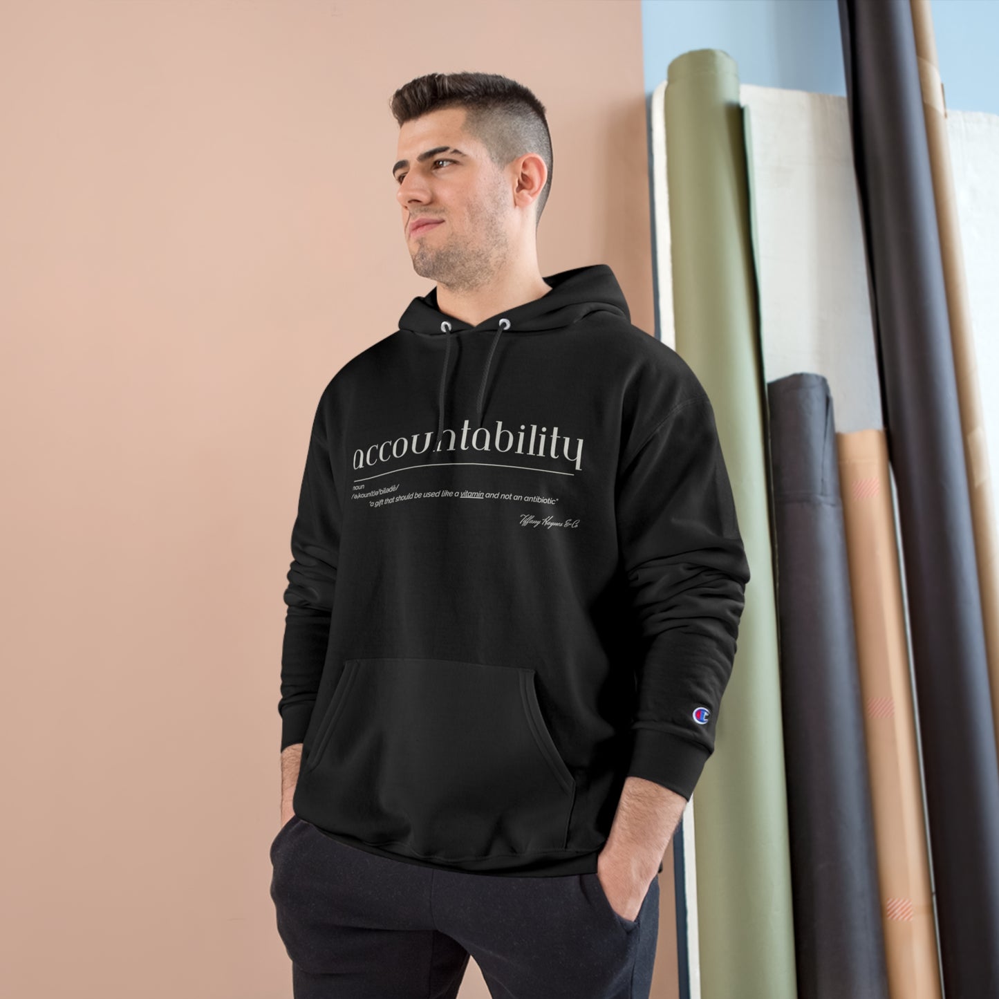 Accountability Defined - Black Hoodie