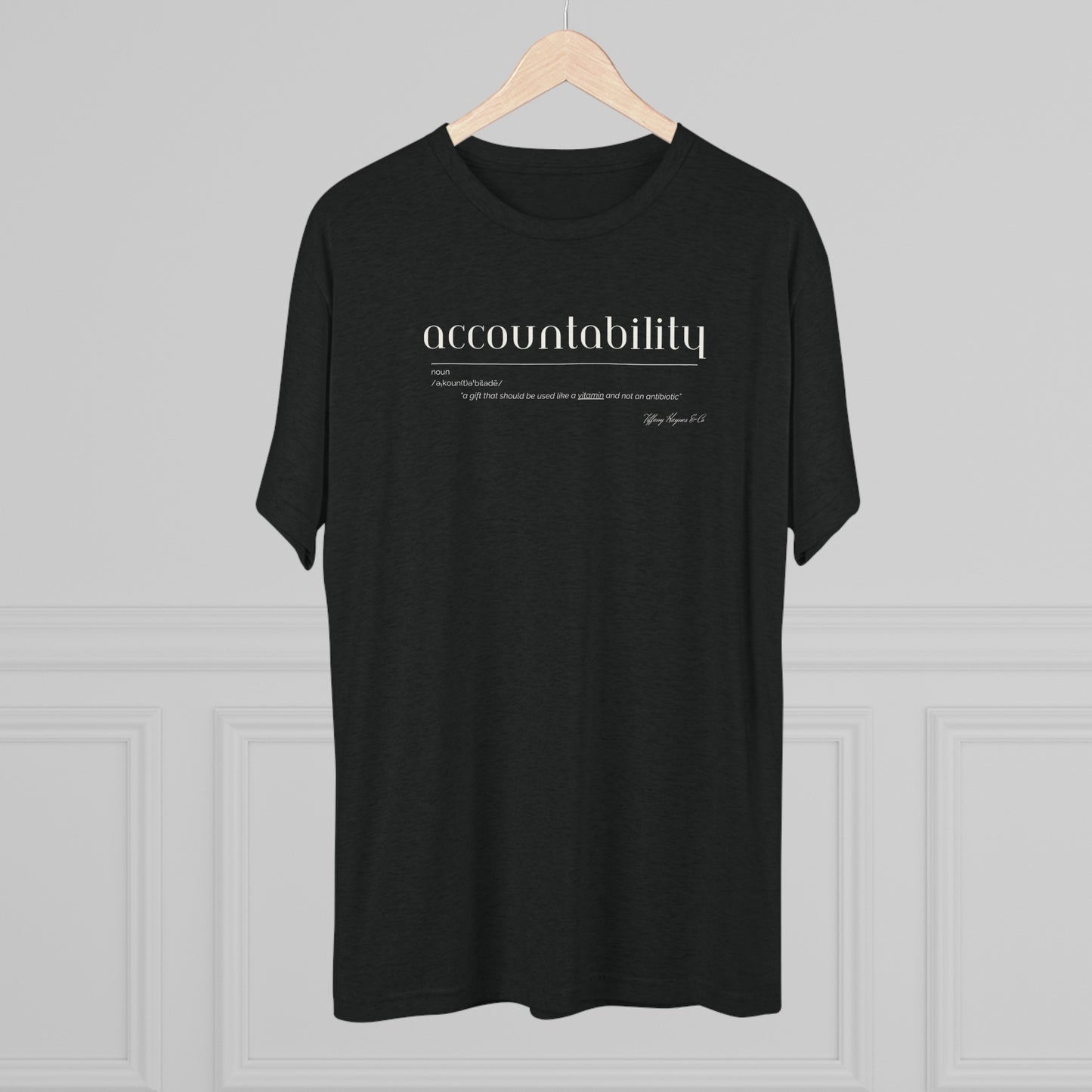 Accountability Defined - T-Shirt