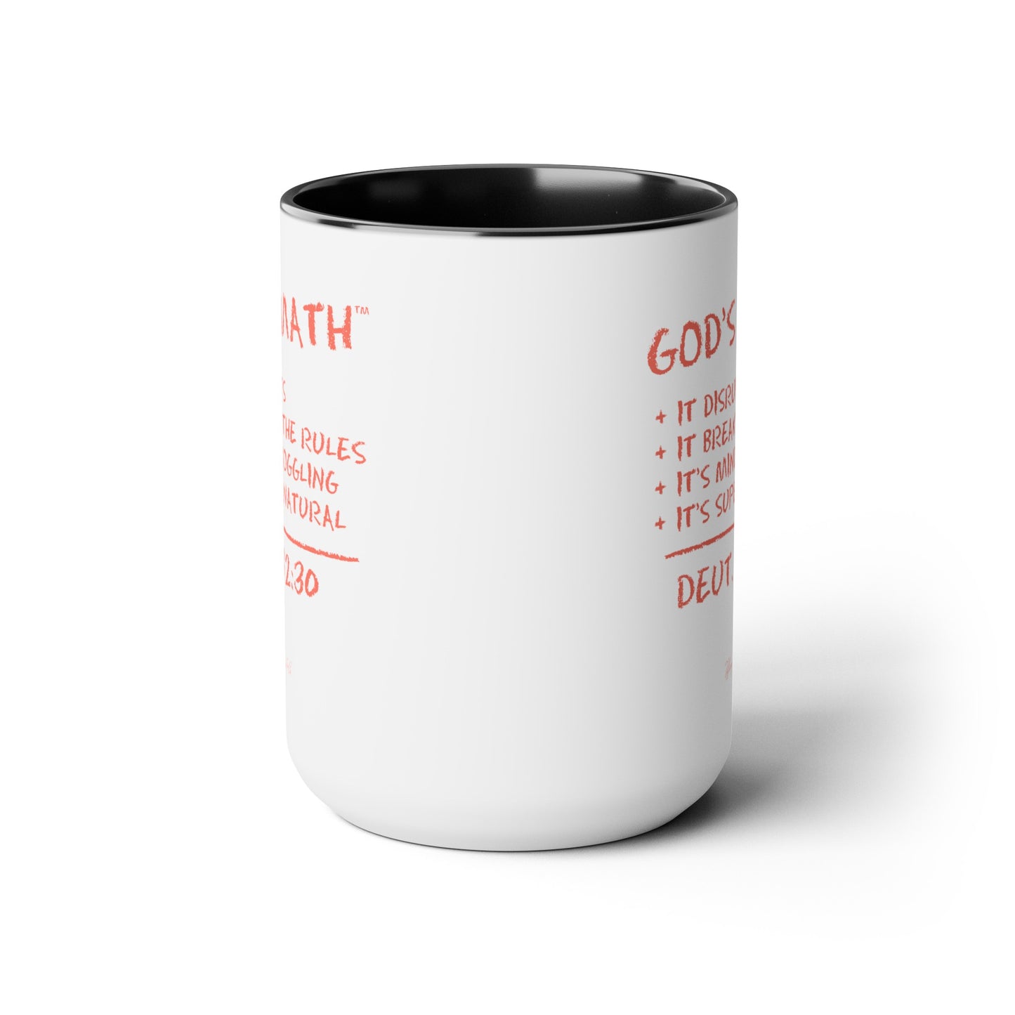 God's Math - White Coffee Mug