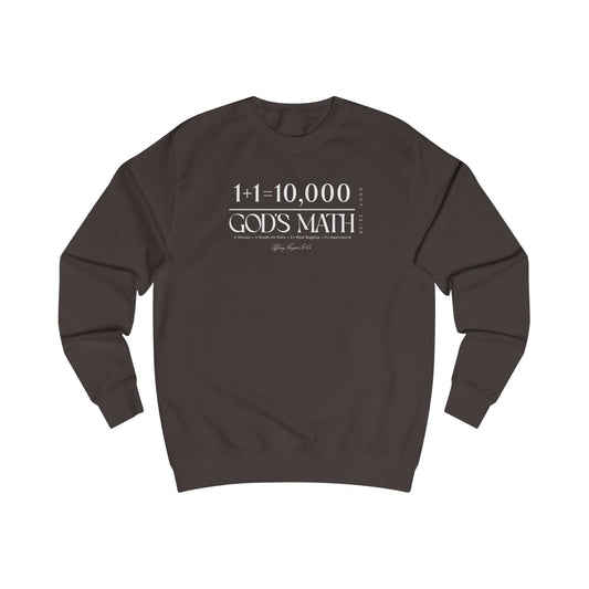 God's Math (Style 2) Cozy Unisex Sweatshirt