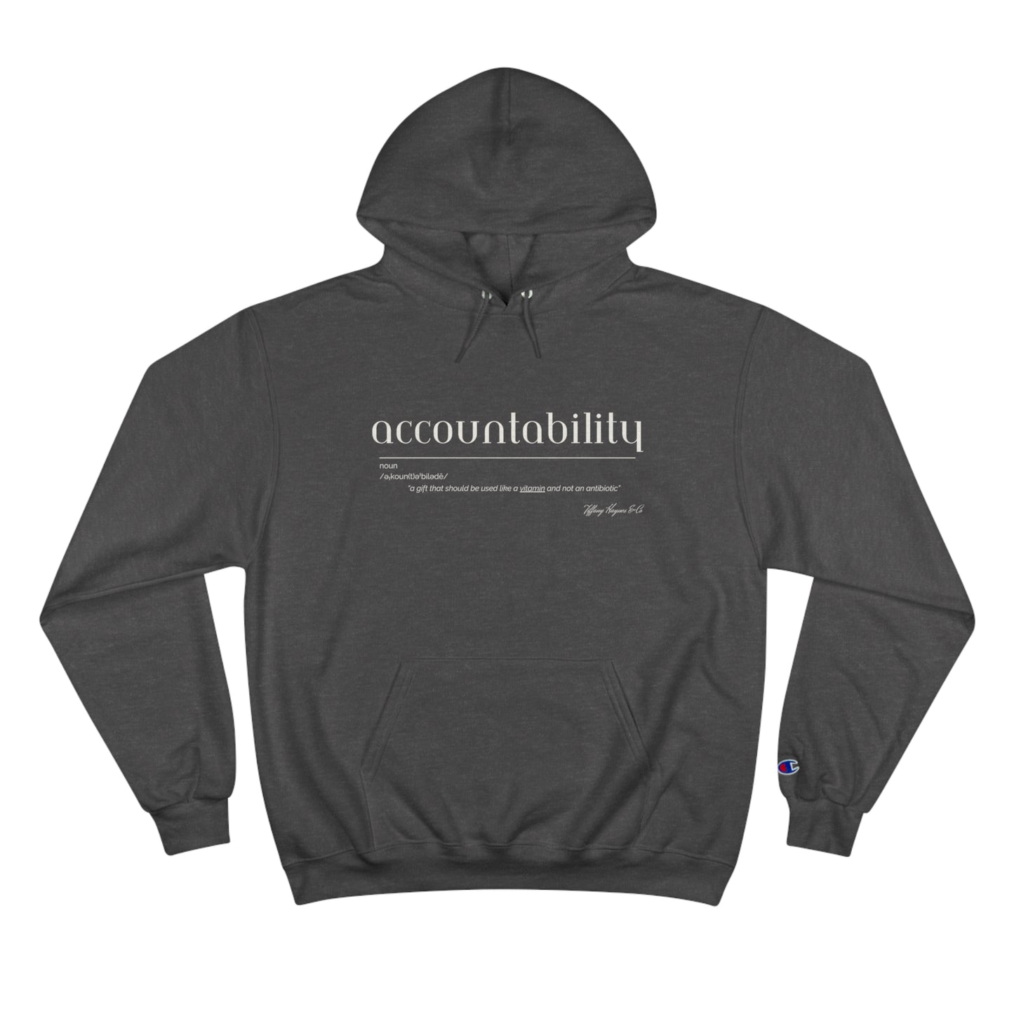 Accountability Defined - Black Hoodie