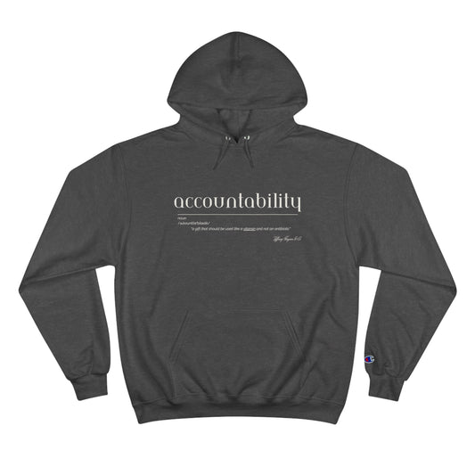 Accountability Defined - Black Hoodie