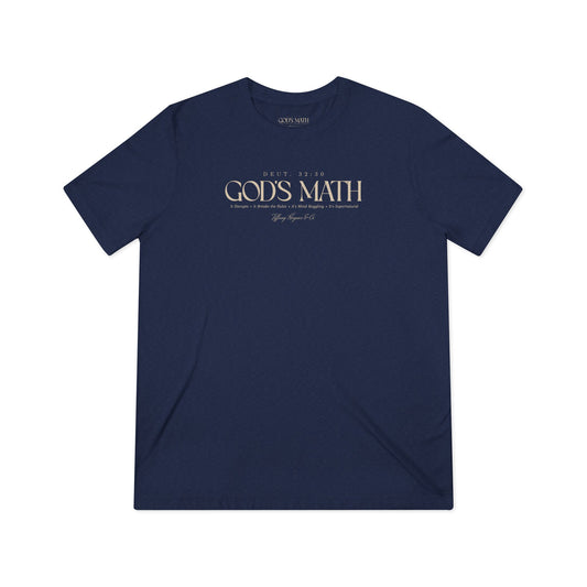 God's Math T-Shirt — Inspirational Faith Graphic Tee